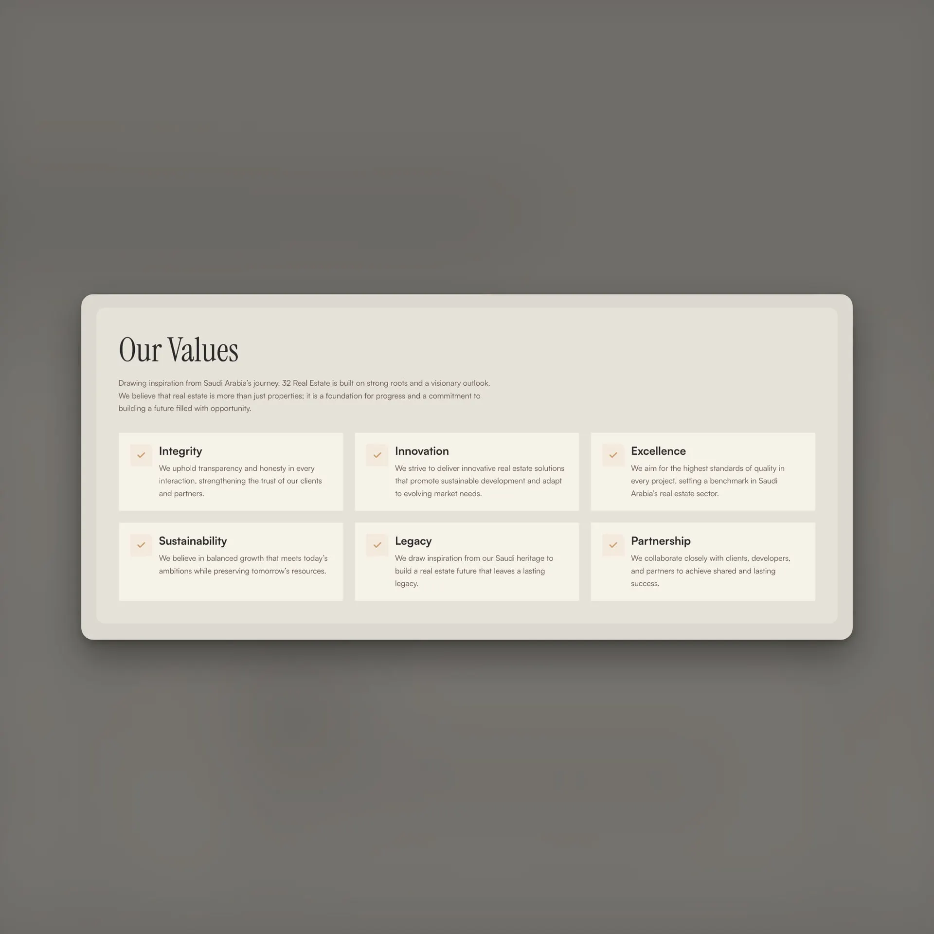 32 Real Estate — screen 9
