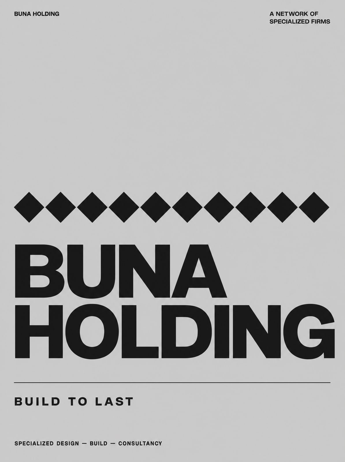 Buna Holding poster