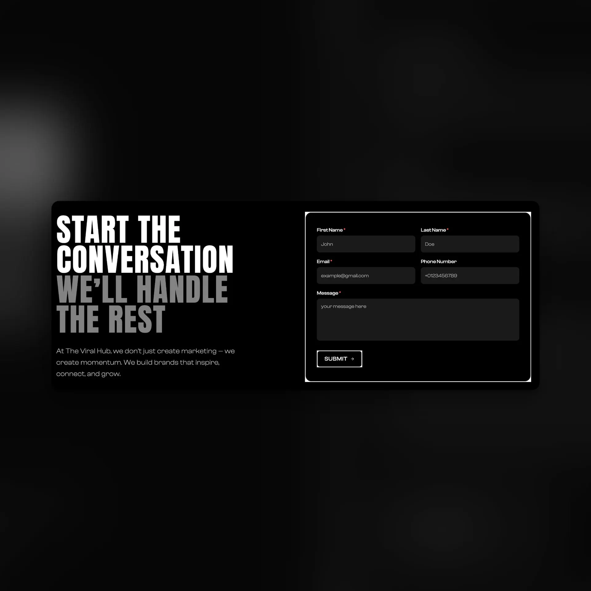 The Viral Hub — screen 9