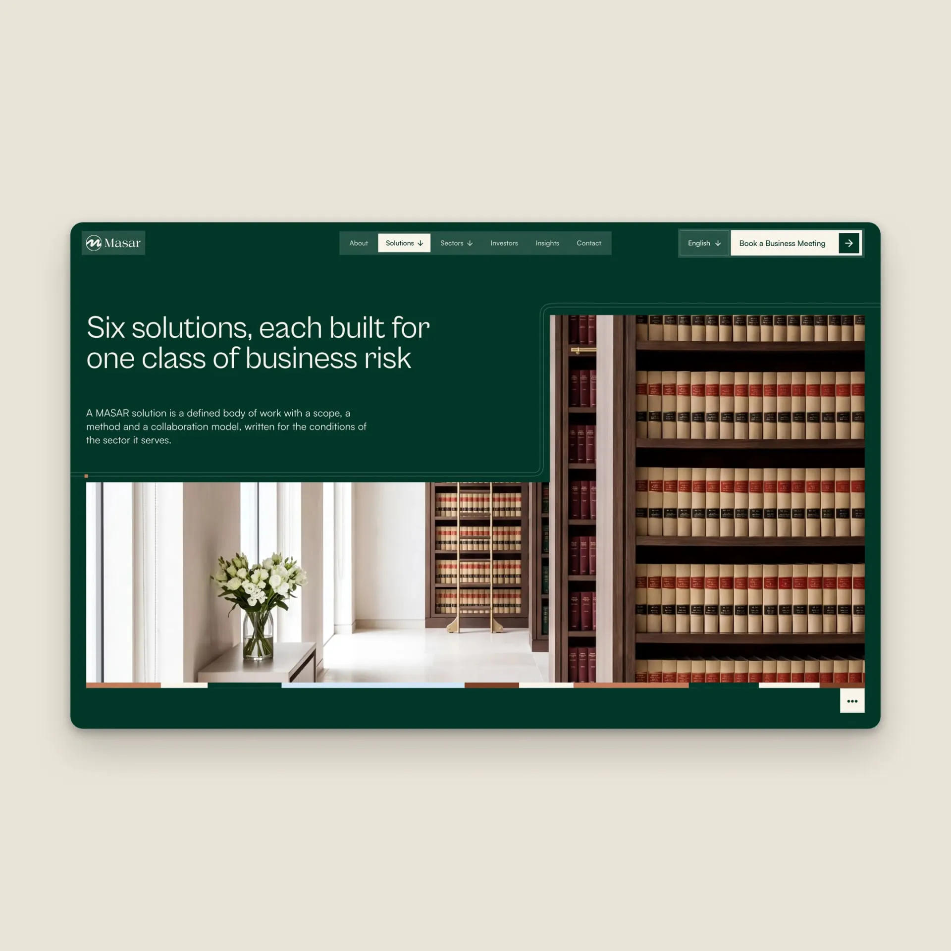 MASAR Business Legal Advisors — screen 8