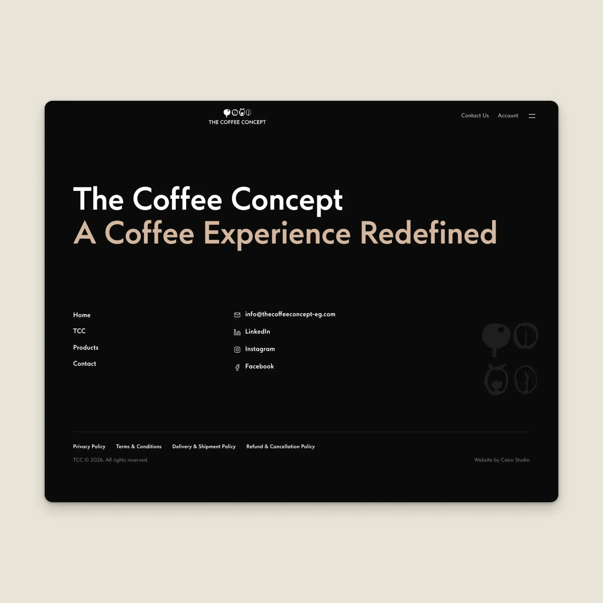 The Coffee Concept — screen 4