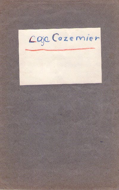 Schrift Caja Cazemier