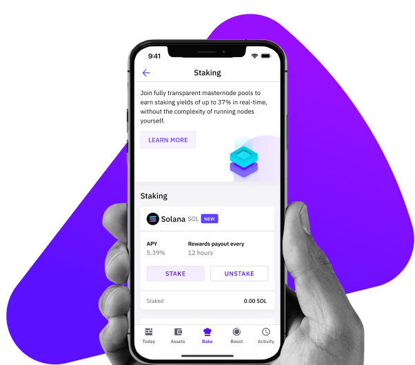 Get staking assets