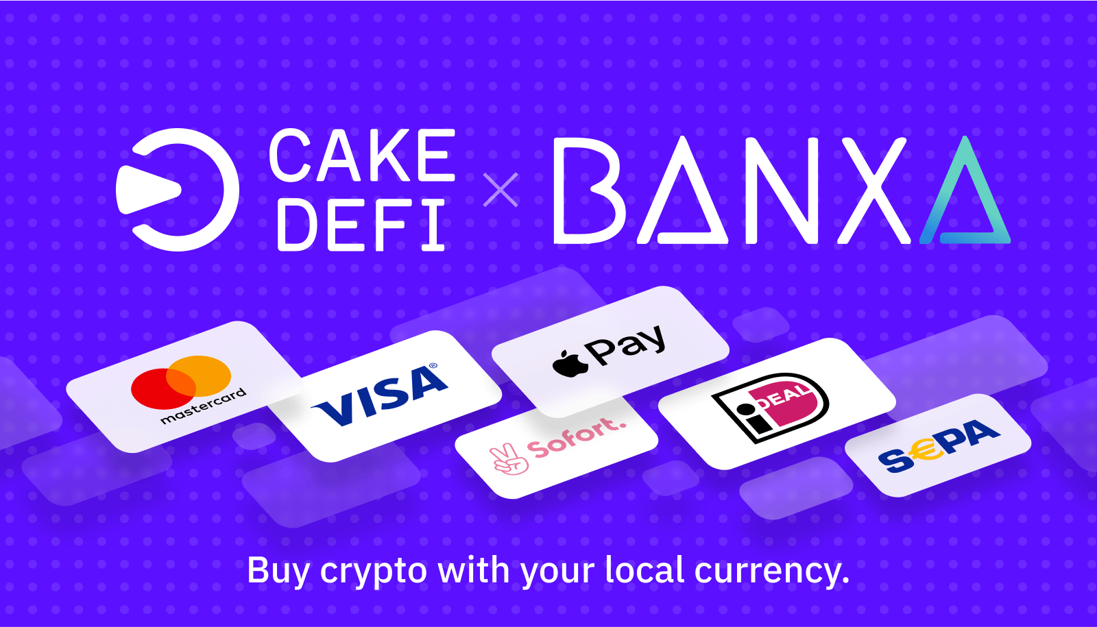 You can now buy Bitcoin using credit card or bank transfer on Cake! 🎉