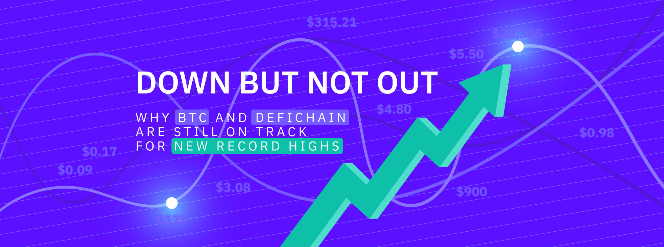 DOWN BUT NOT OUT - Why BTC And DeFiChain Are Still On Track for New Record Highs