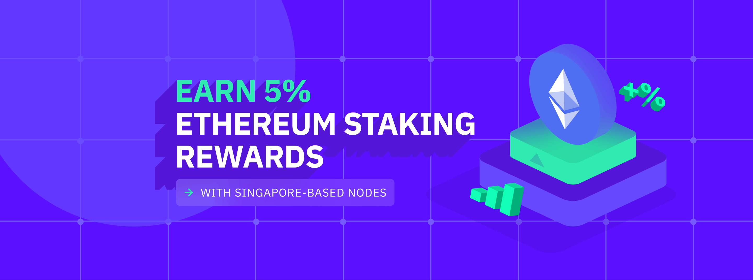 Cake DeFi adds Ethereum Staking service with 5% returns via Singapore-based nodes that allows unstaking anytime
