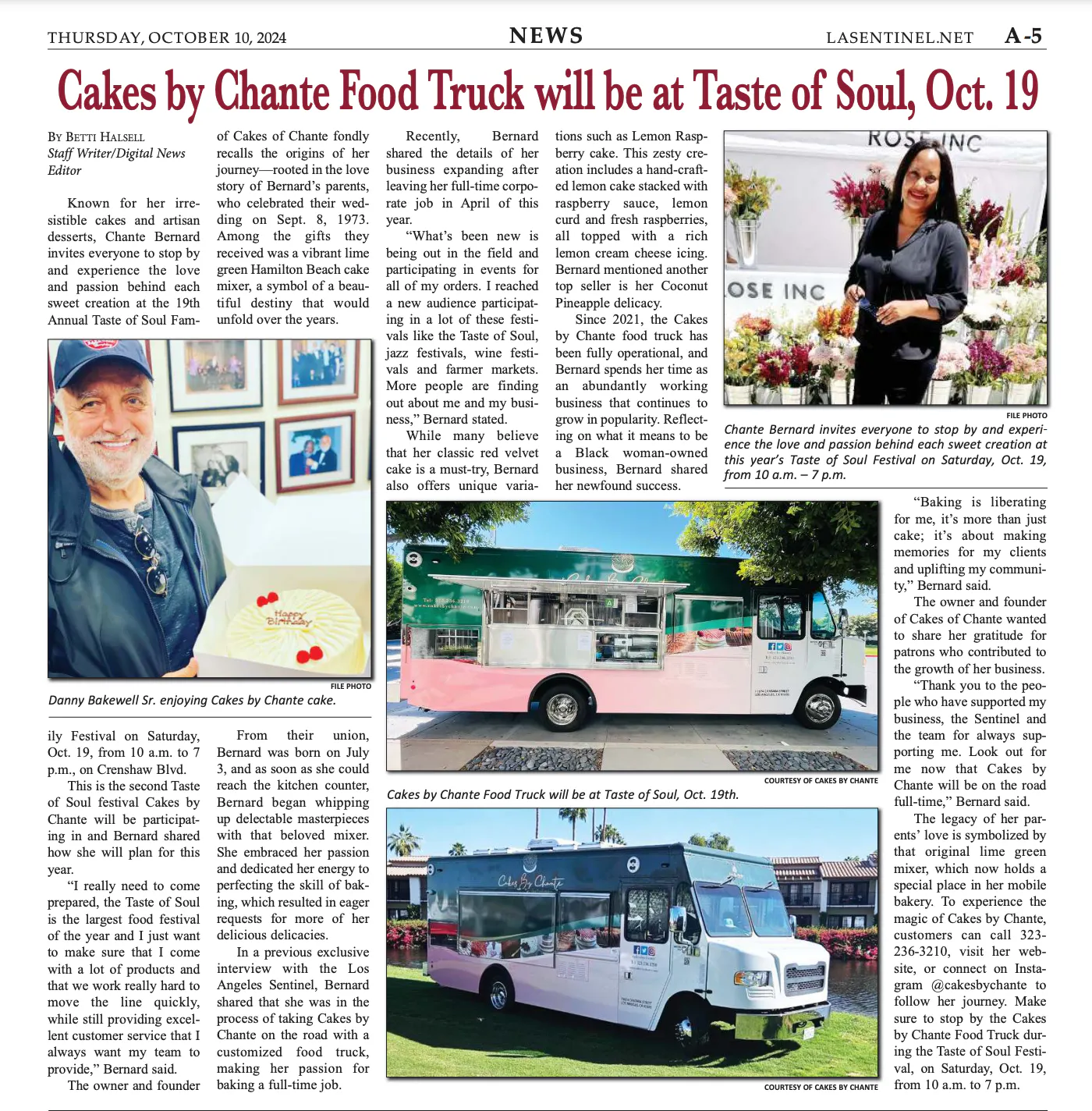 Cakes By Chante In Sentinel