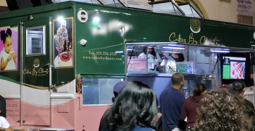 Mobile Bakery at event