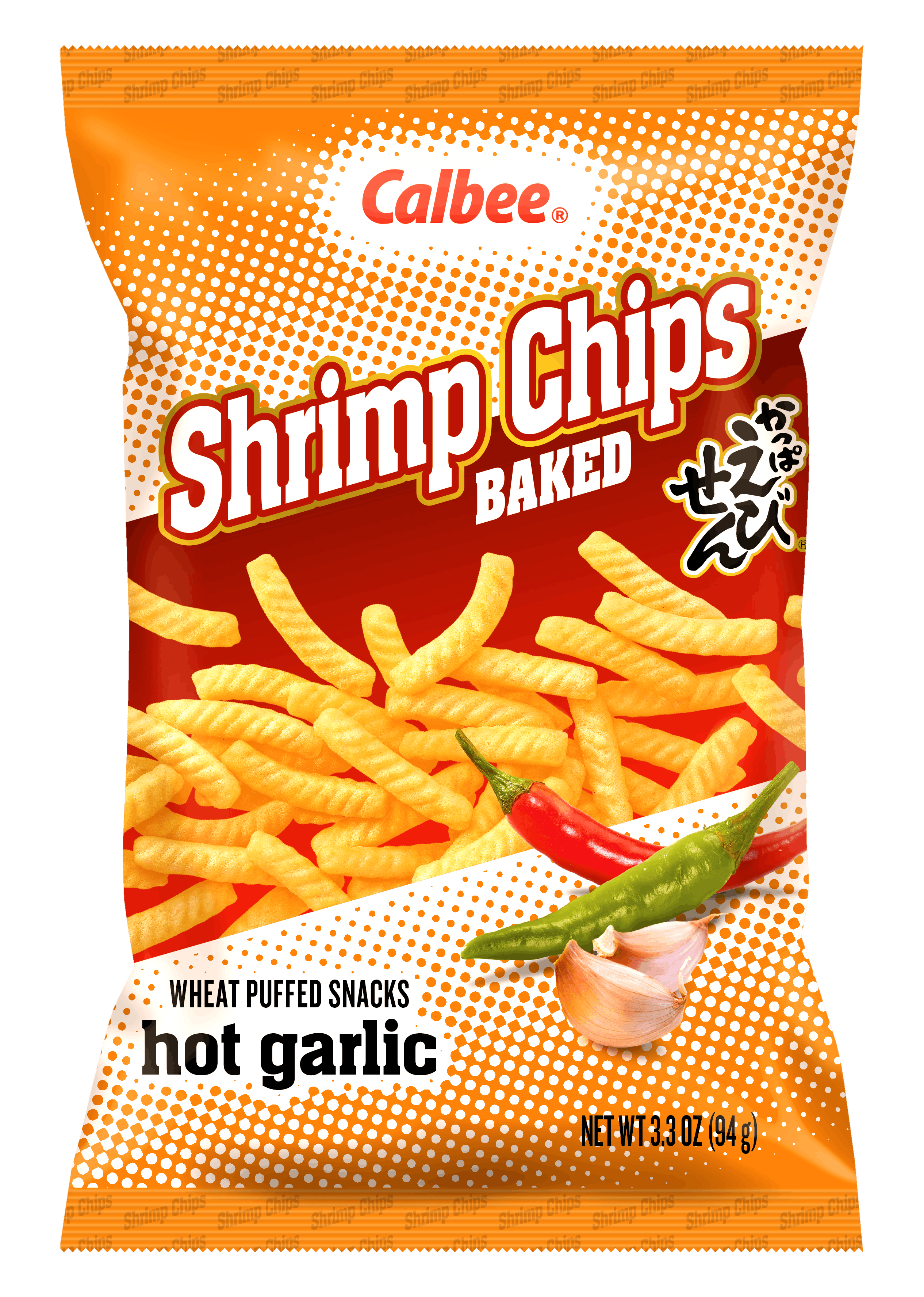 Shrimp Chips Hot Garlic - Bag