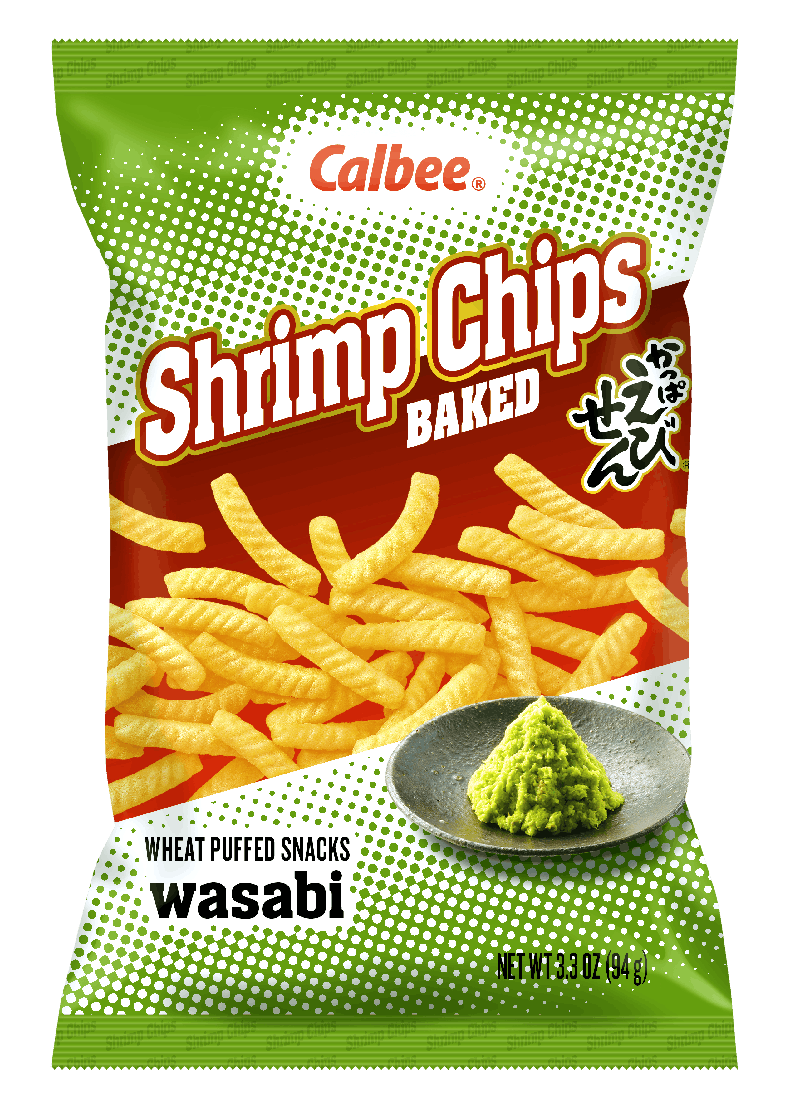 Shrimp Chips Wasabi - Bag