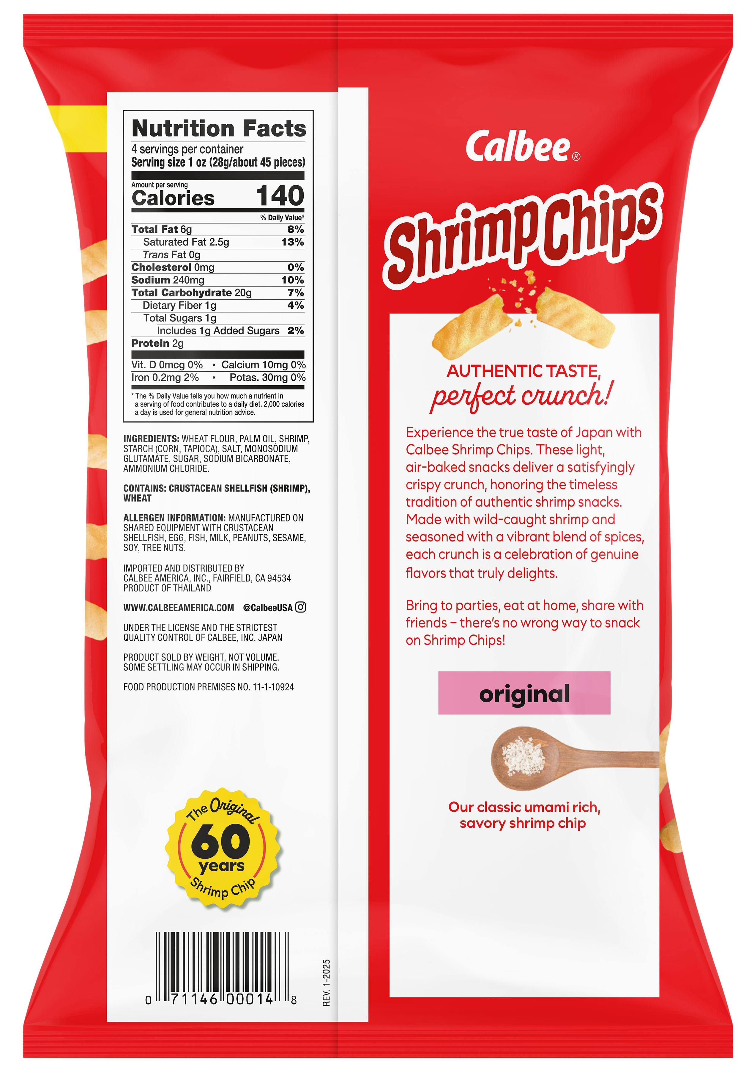 Shrimp Chips Original BOP