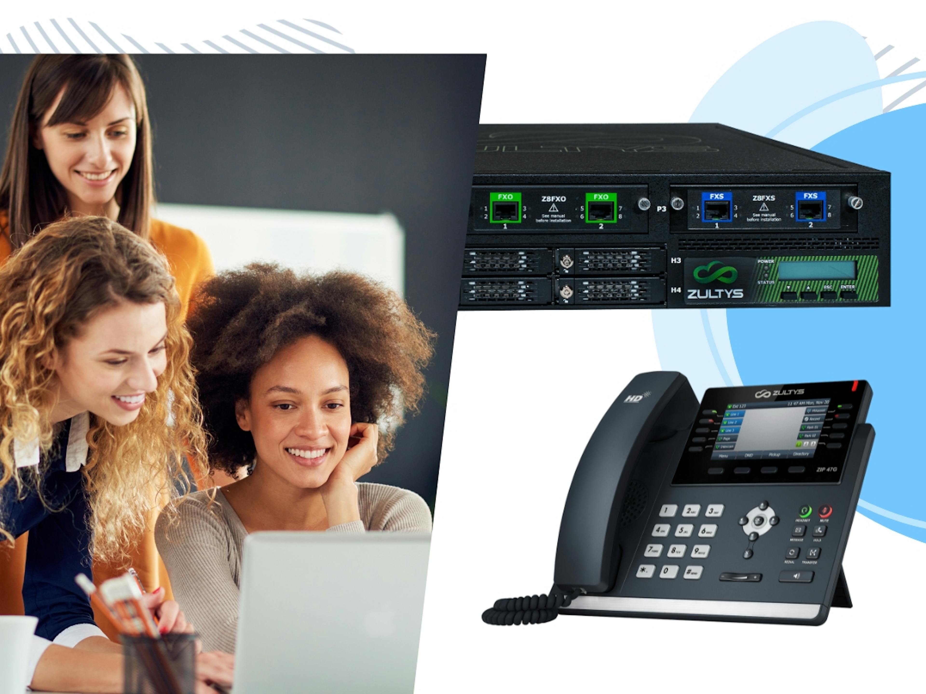 Zultys' modern on-premise phone systems