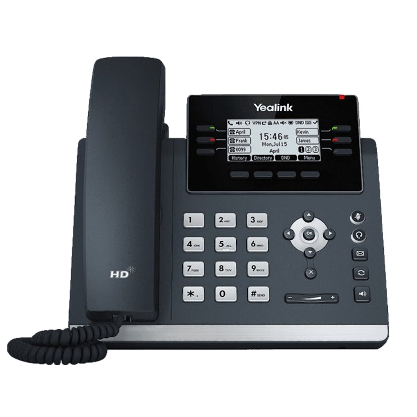 A Yealink T42U VoIP Phone
