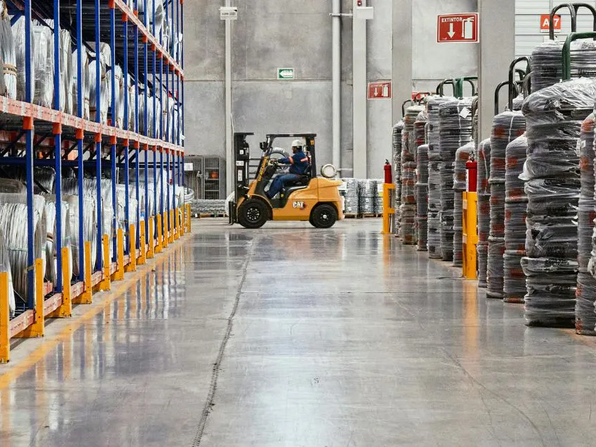 moving items in a warehouse