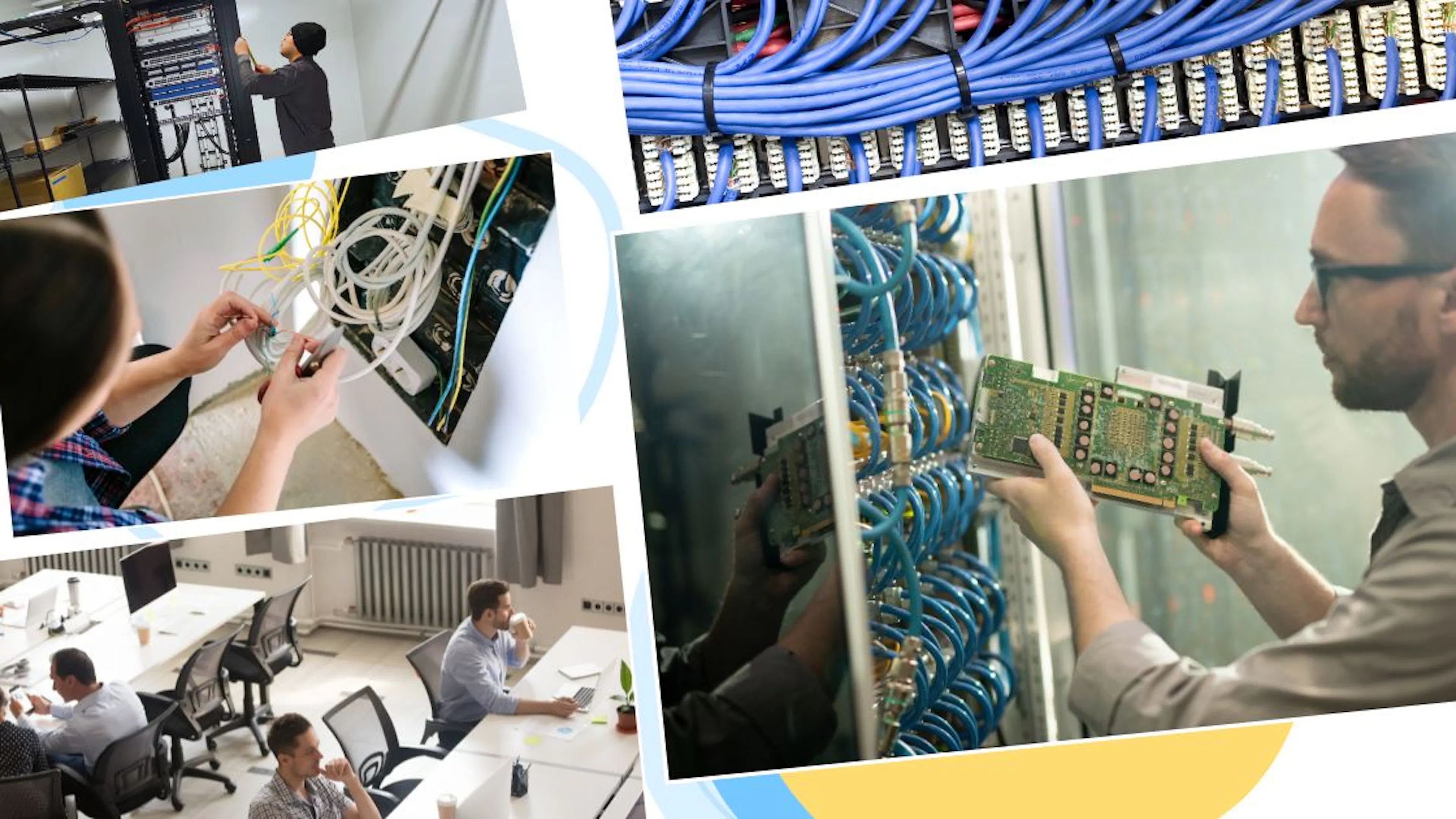 network rack cabling