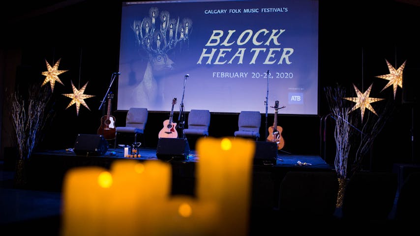 The Blue @ Block Heater  Calgary Folk Music Festival