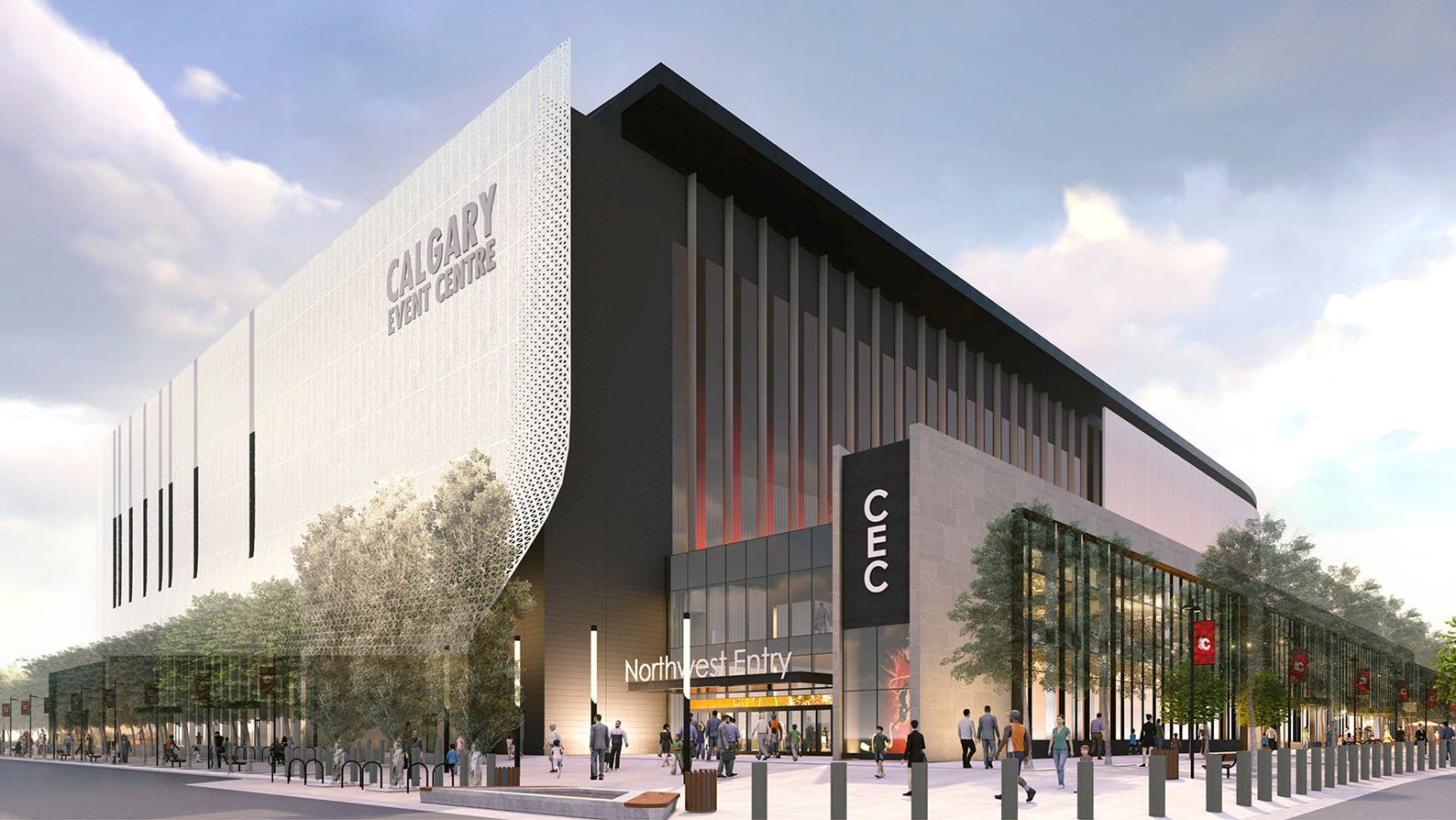 Calgary Event Centre rendering