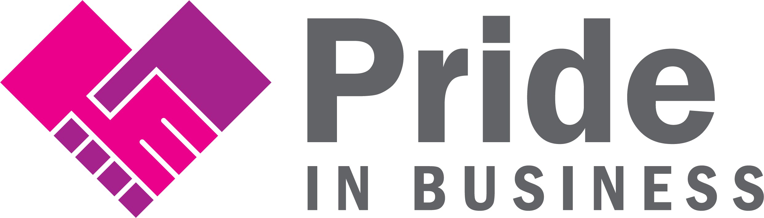 Pride in business logo