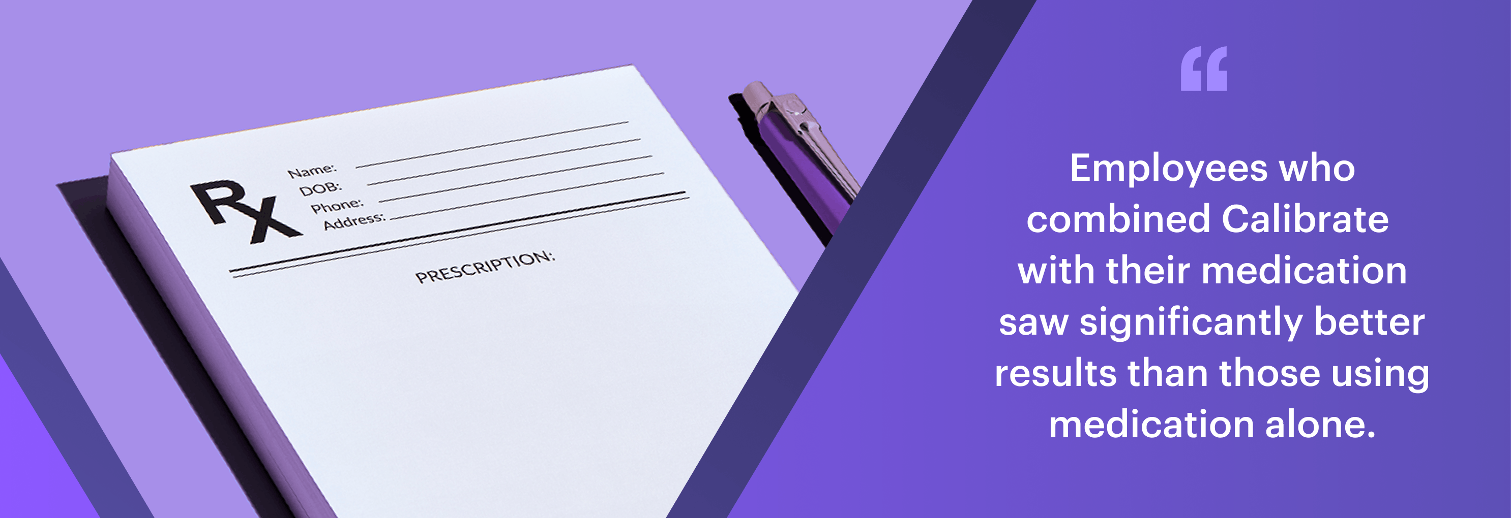 Large Notepad with pen and pullout quote