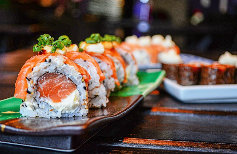 The traditional food par excellence of Tokyo is sushi