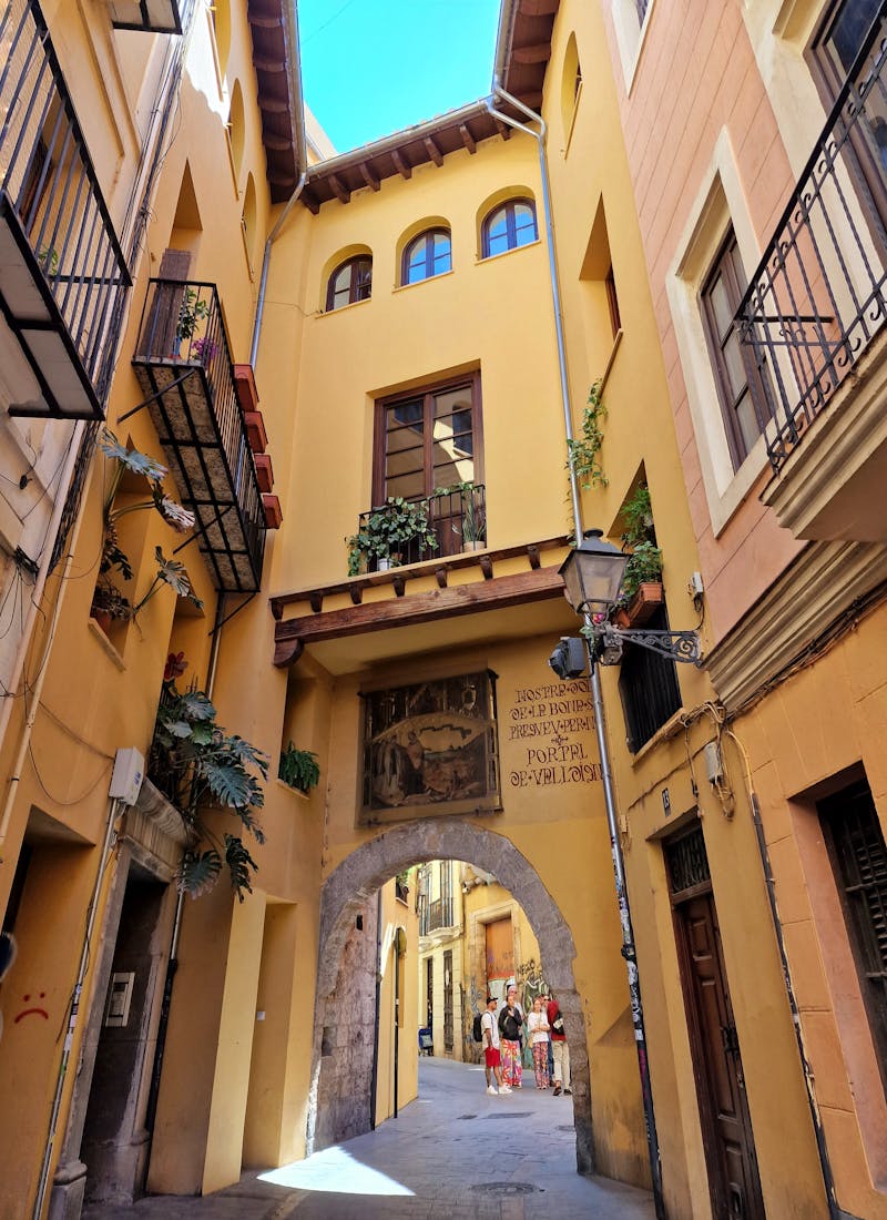 Portal de la Valldigna one of the points of interests in el Carmen neighbourhood of Valencia