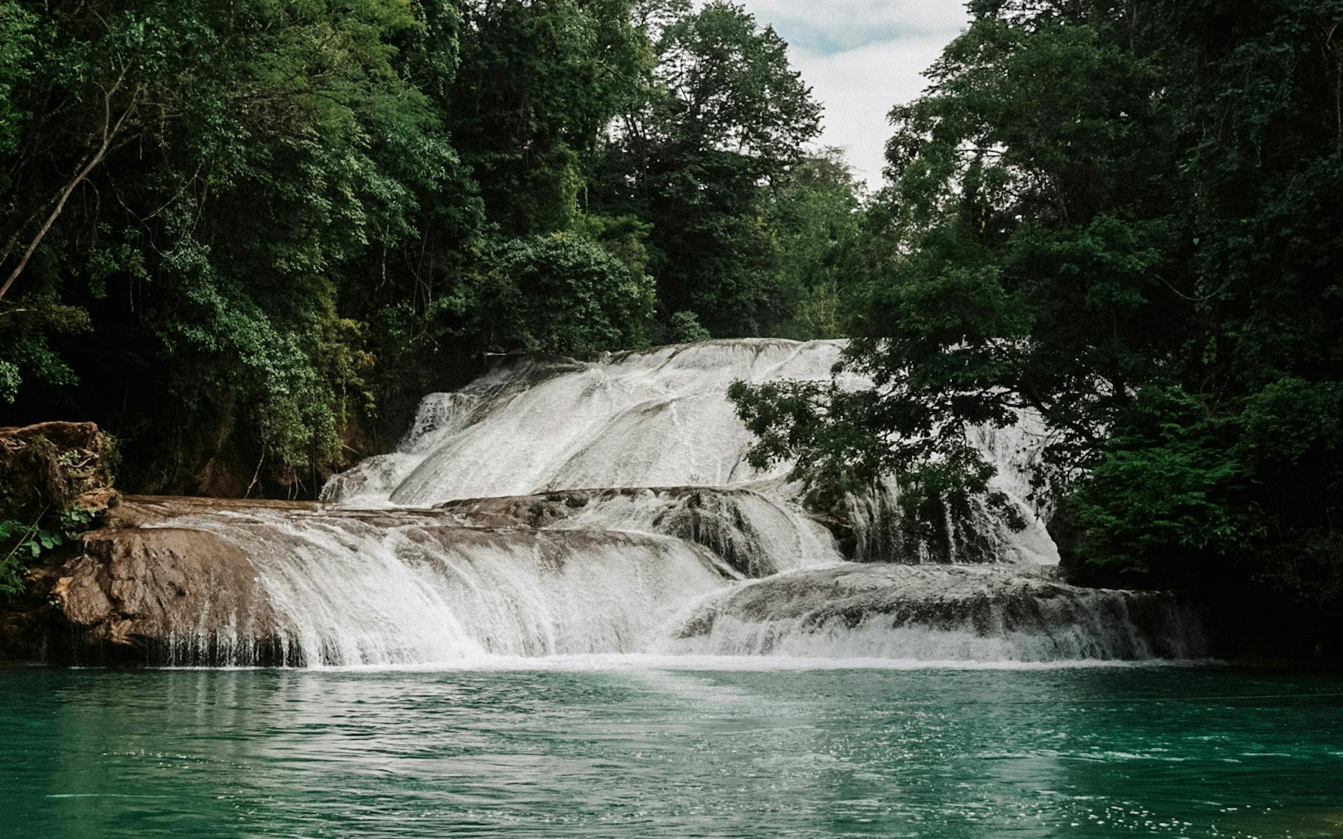 Waterfall near San Cristobal de las Casas in the Chiapas region of Mexico