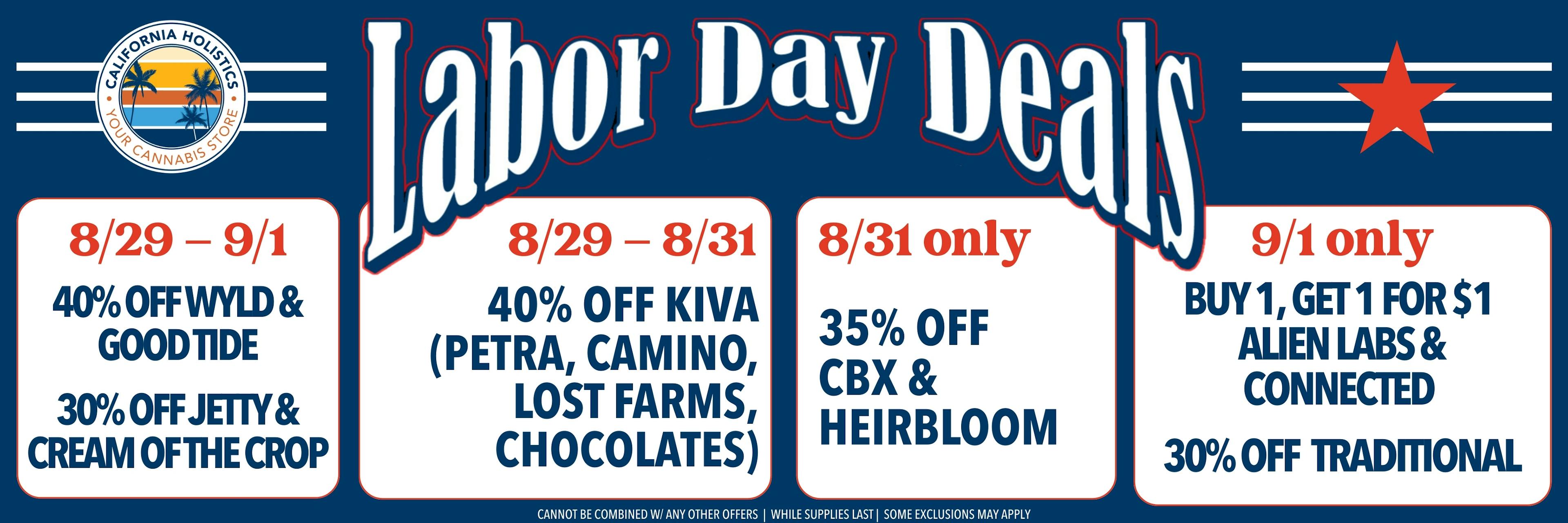 Labor Day Deals