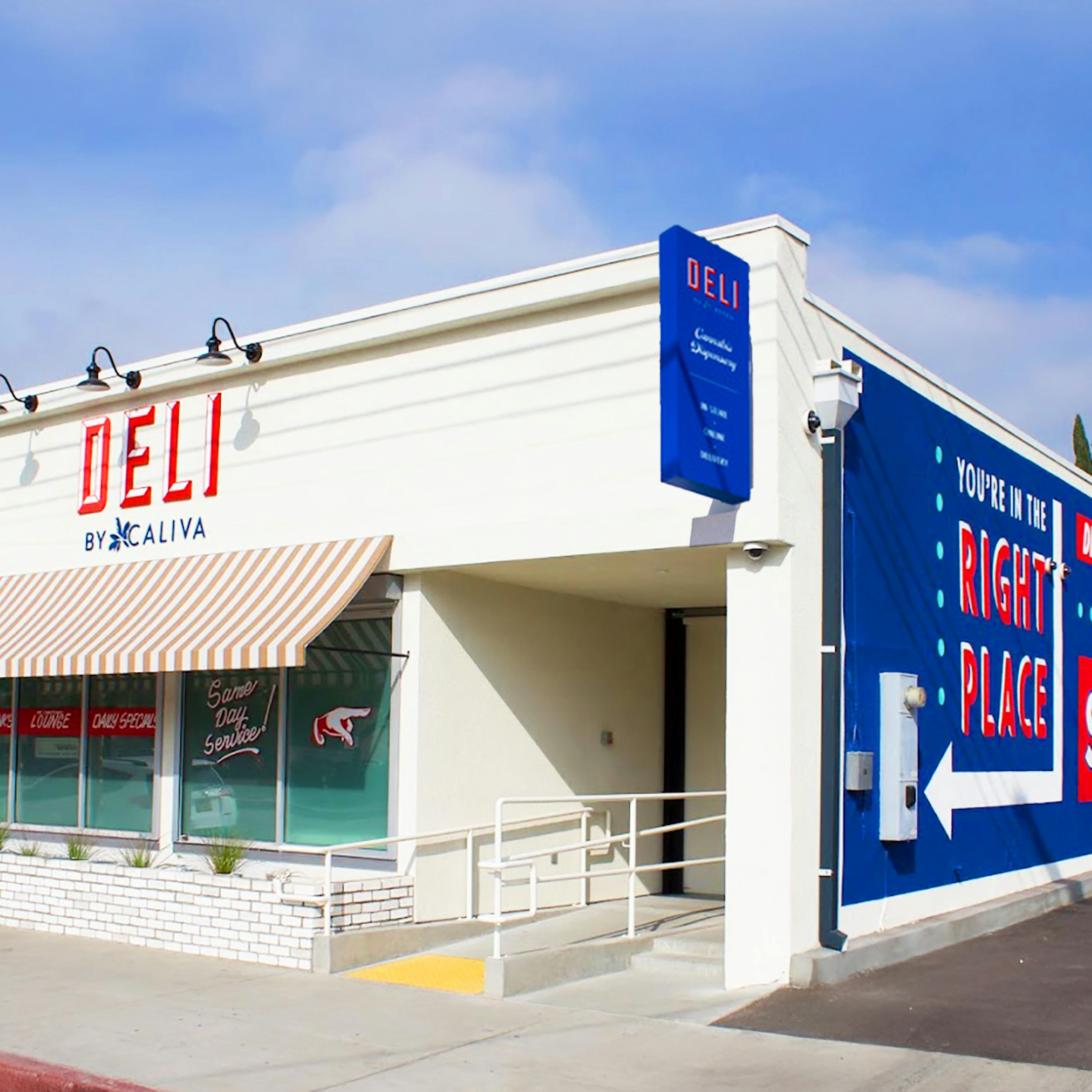 Deli by Caliva Bellflower outside