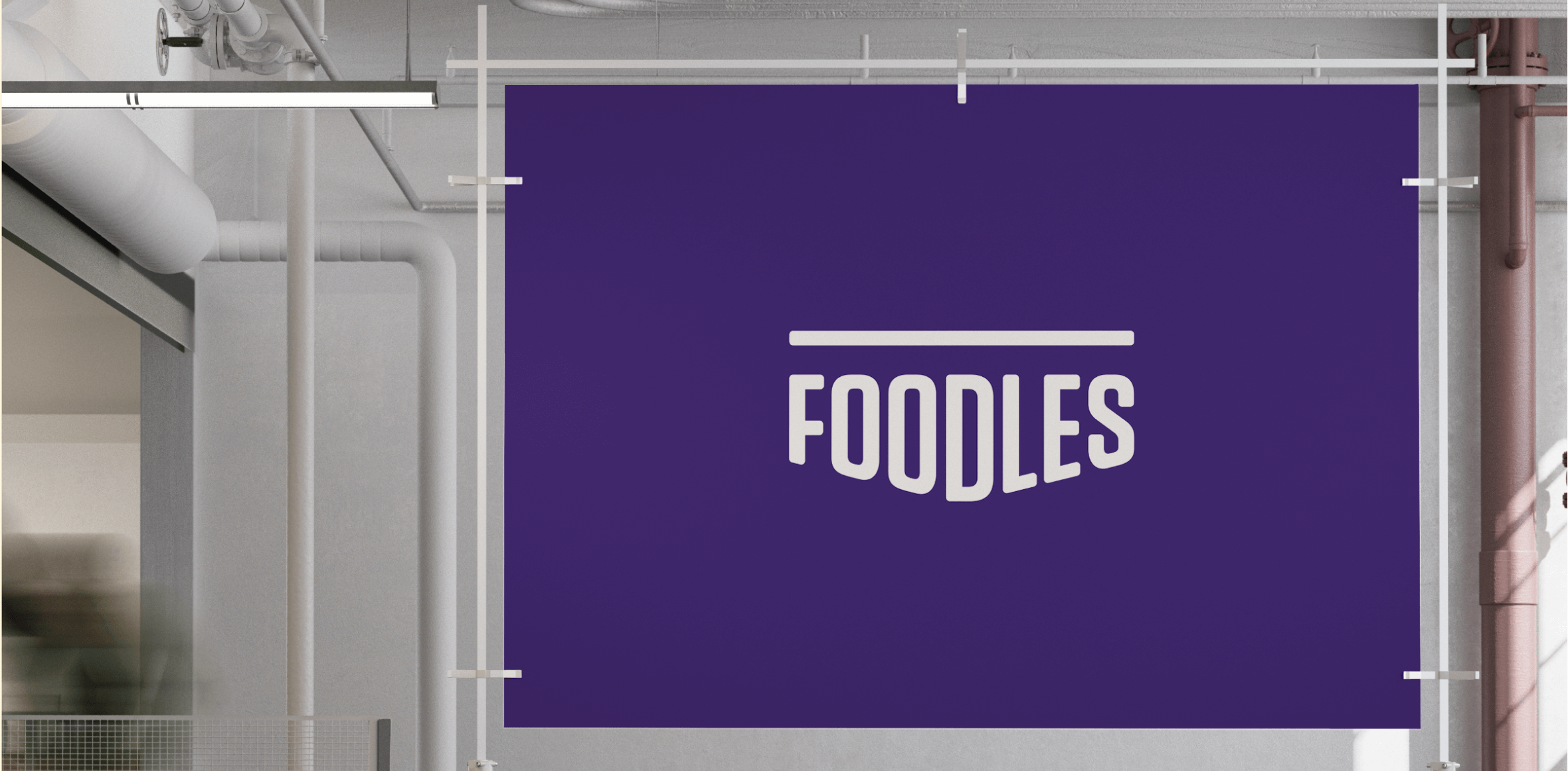 Foodles - Logo Purple