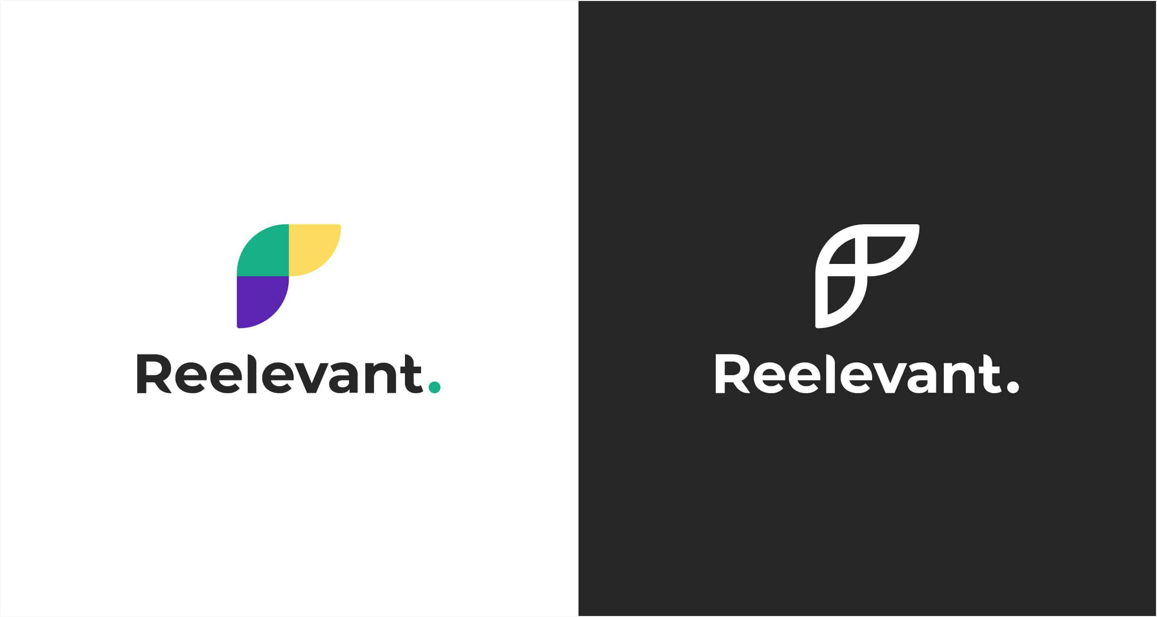 Reelevant - Logos Color Black 