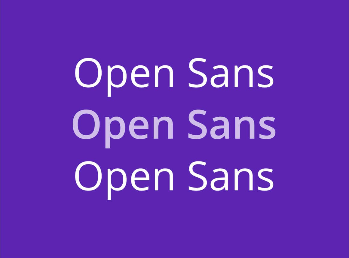 Reelevant - Font Open Sans