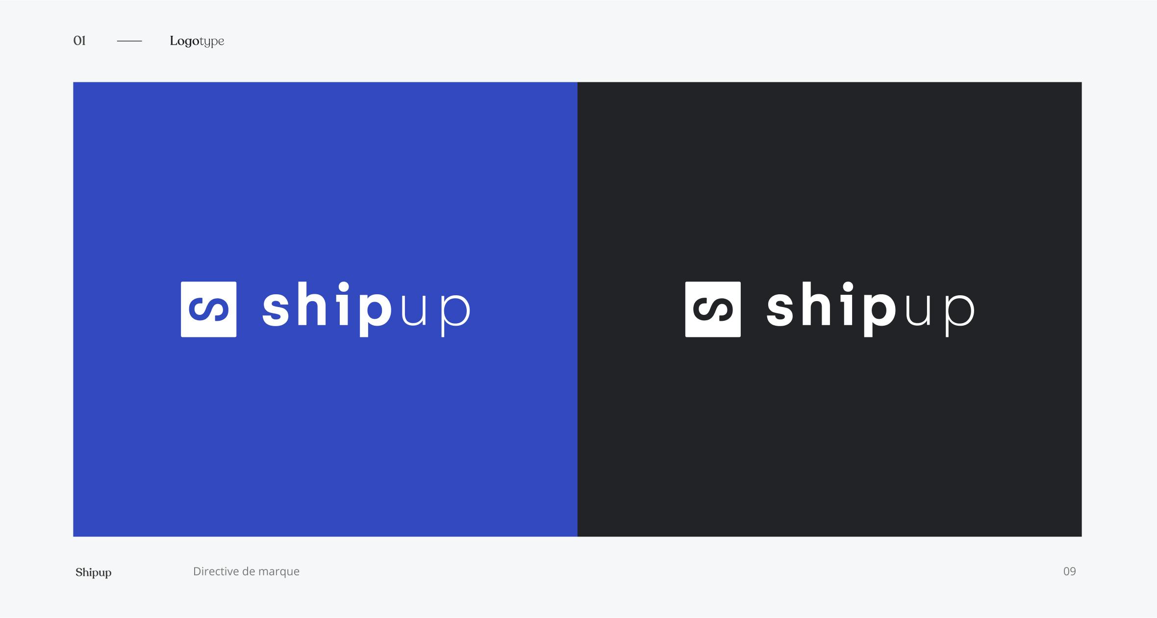 Shipup - Brandbook Patterns Colors