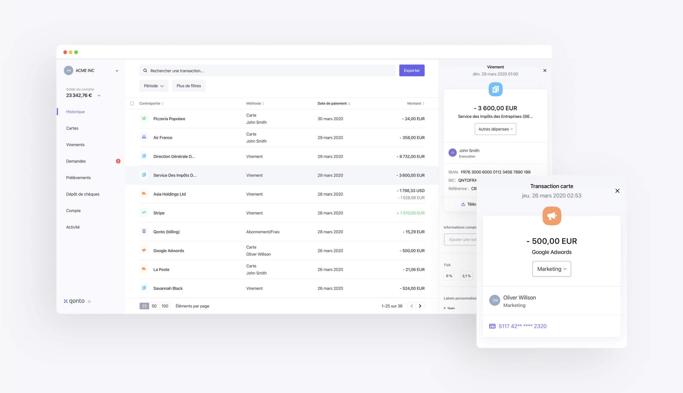 Qonto - Desktop App