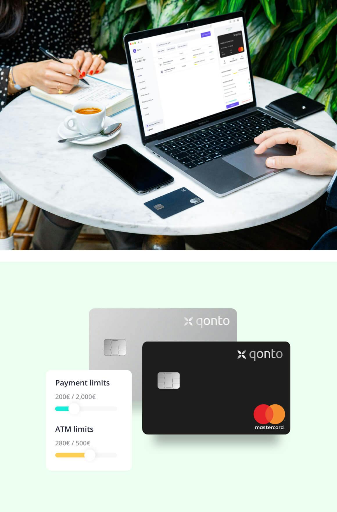 Qonto - Photo and card