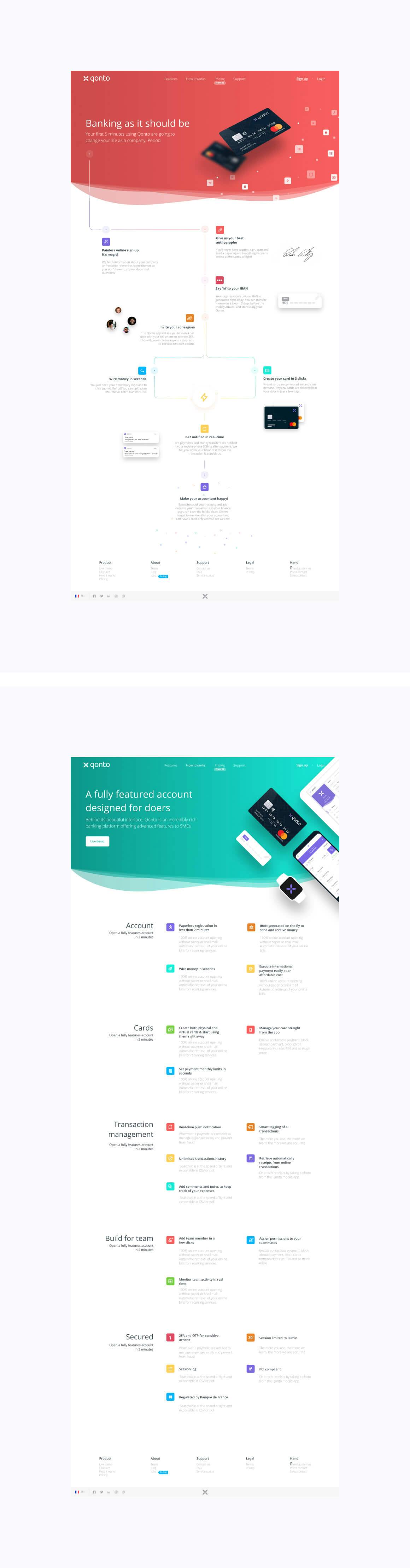 Qonto - Features