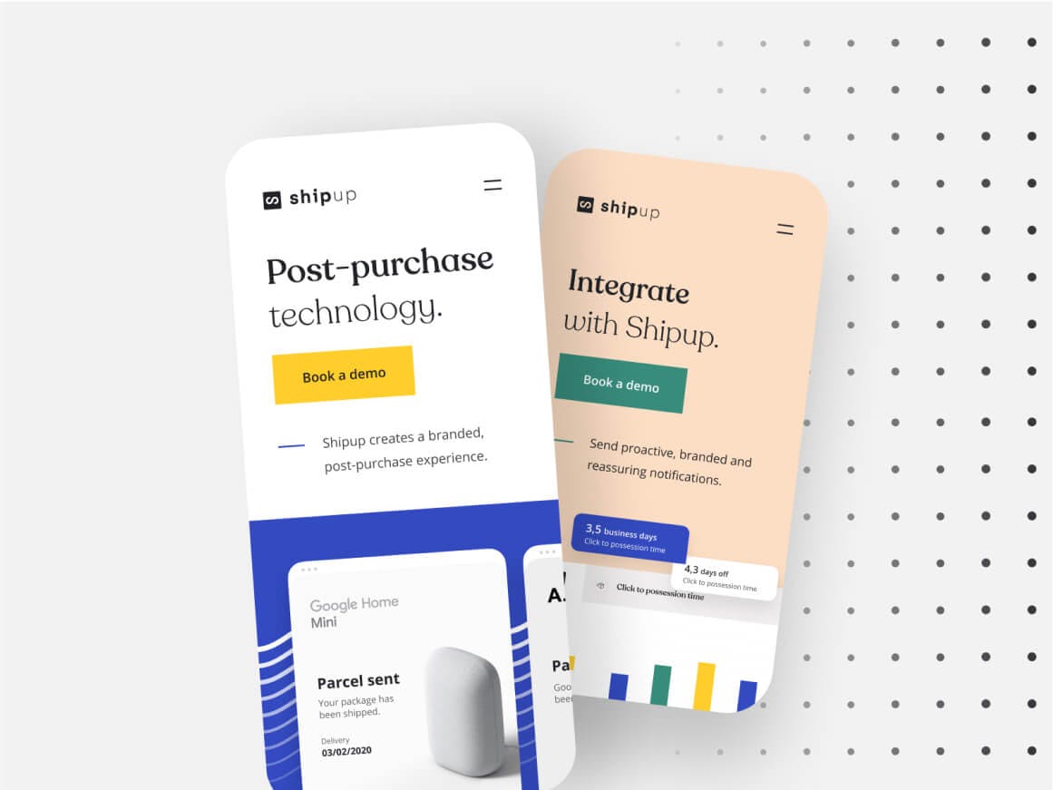Shipup - Home Responsive