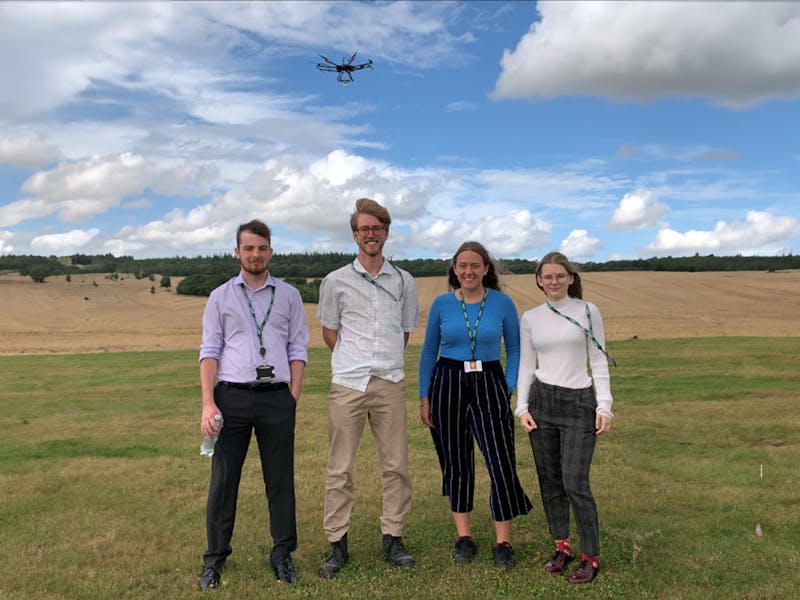 Placement students at Callen-Lenz