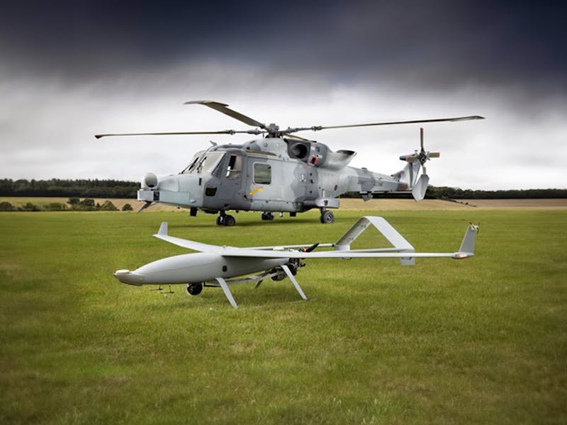 Leonardo demonstrates Wildcat, UAV teaming for UK