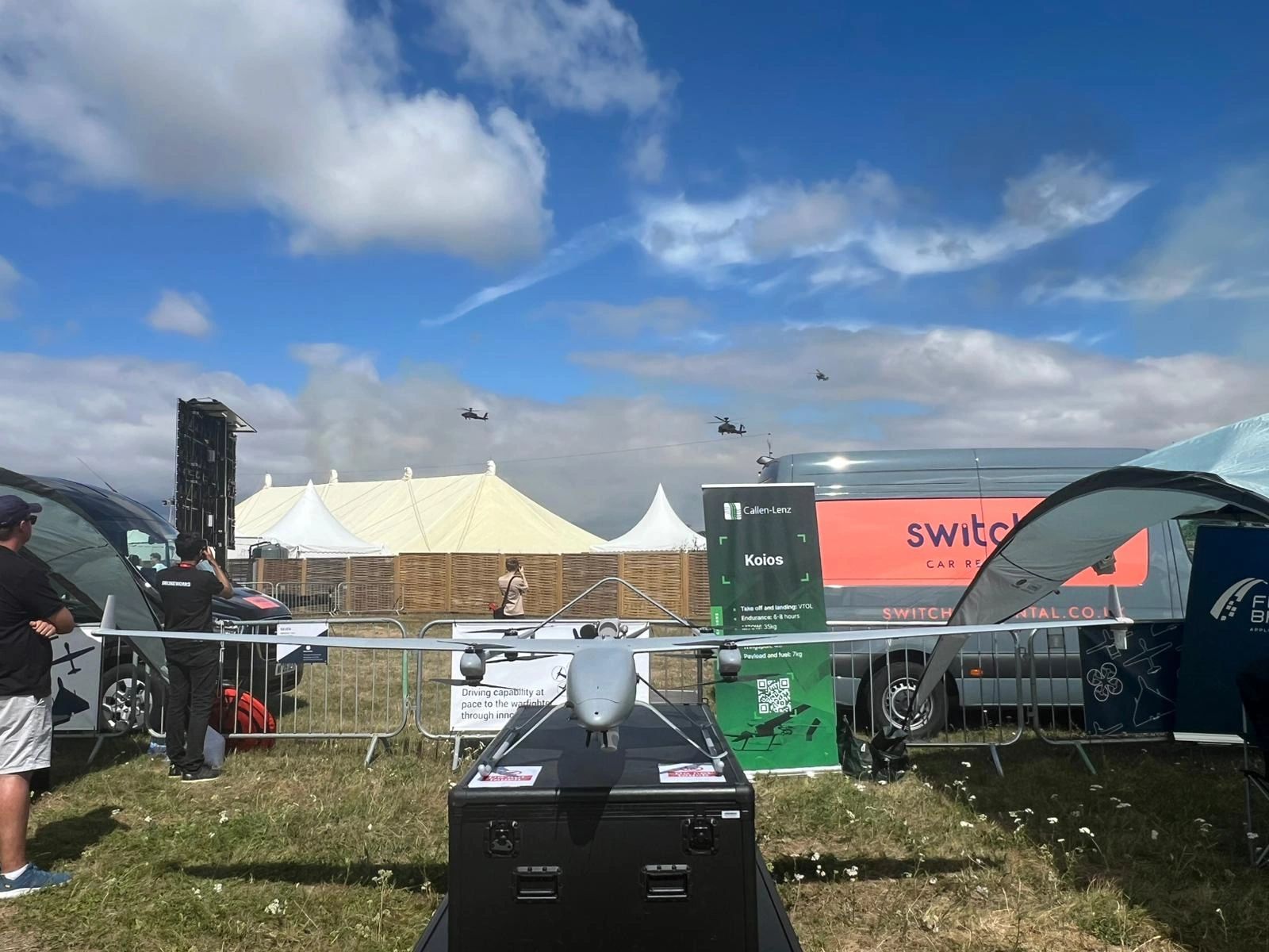 Callen-Lenz at RIAT | QinetiQ Drone Park