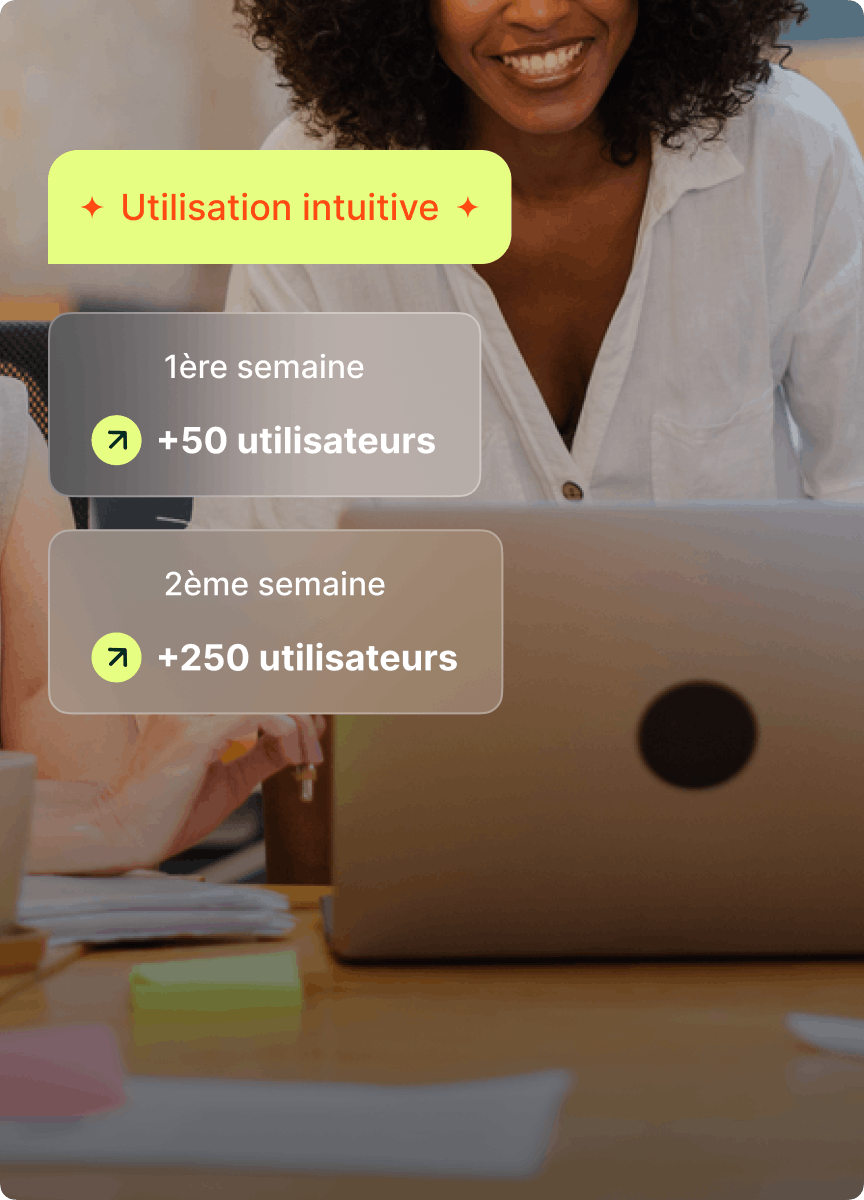Utilisation intuitive, résultats ultra-rapides