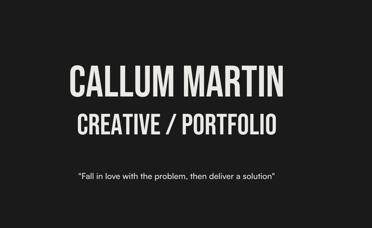 Callum Martin logo