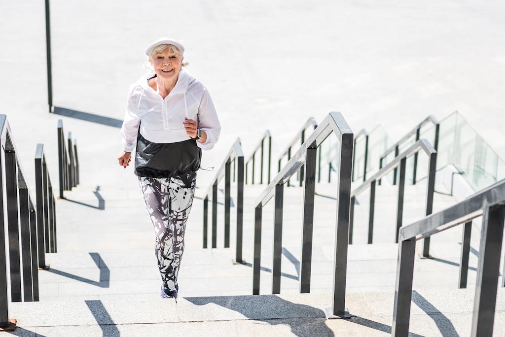 Menopause Climbing stairs most effective to improve muscle strength