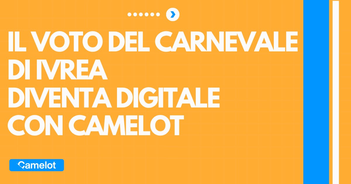 Voto carnevale Ivrea con app di Casaleggio