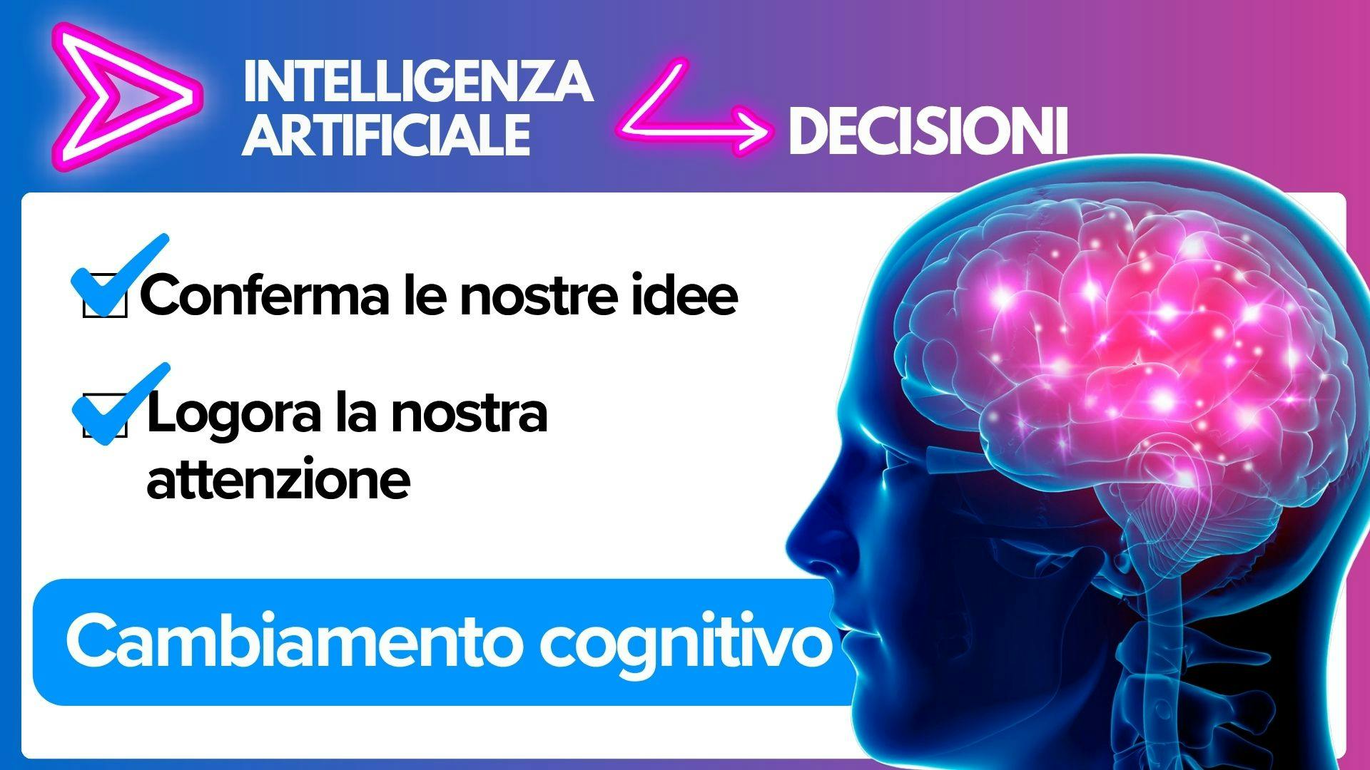 Come l'Intelligenza Artificiale influenza le nostre decisioni