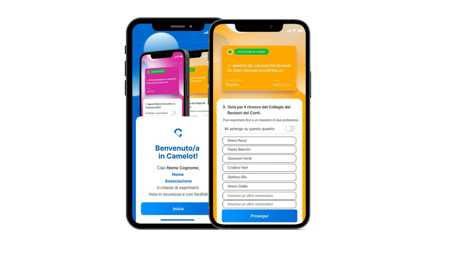 Rinnovo delle cariche sociali e istituzionali online con Camelot