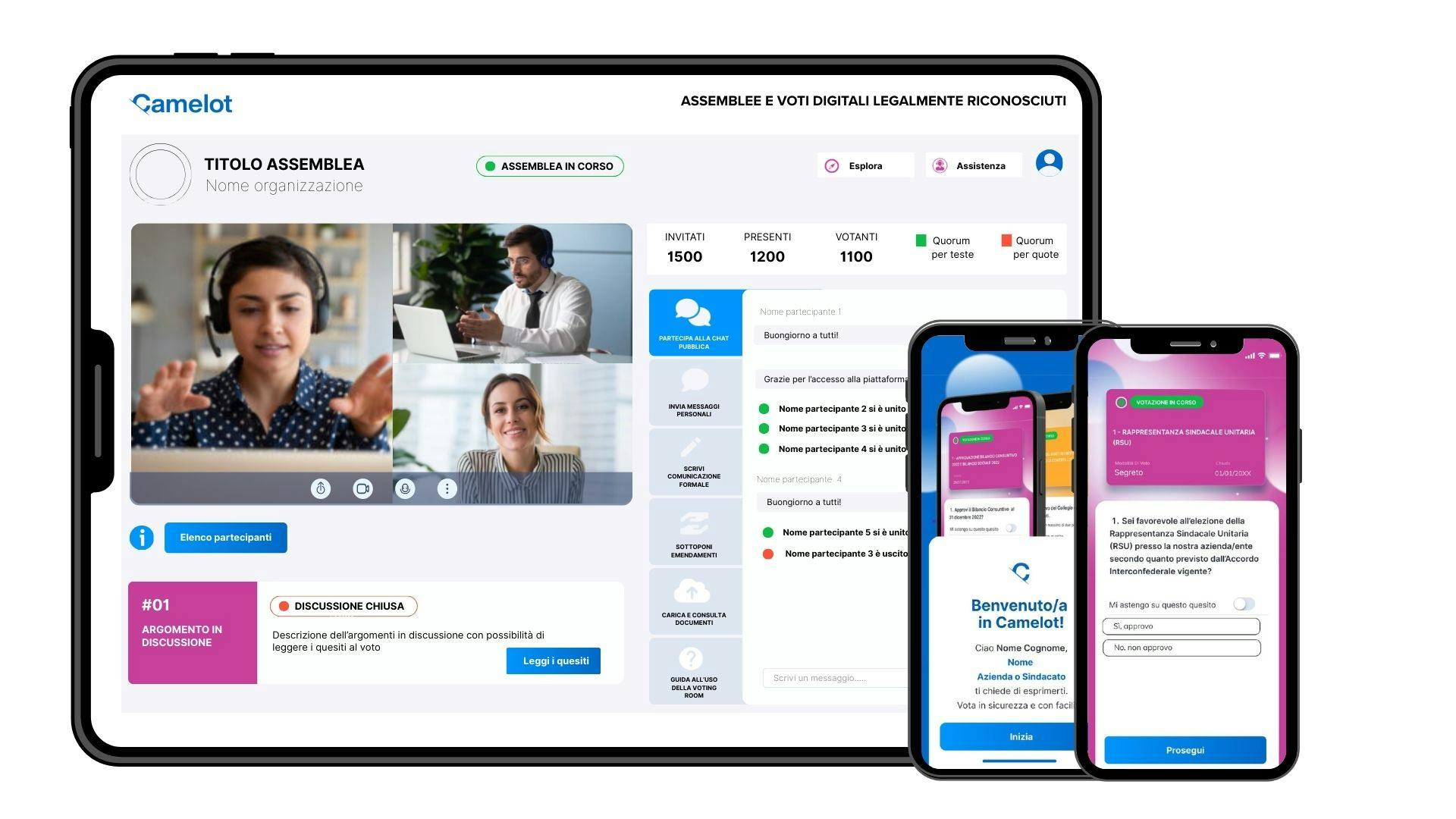 Camelot Voto e Assemblea per Aziende e Sindacati