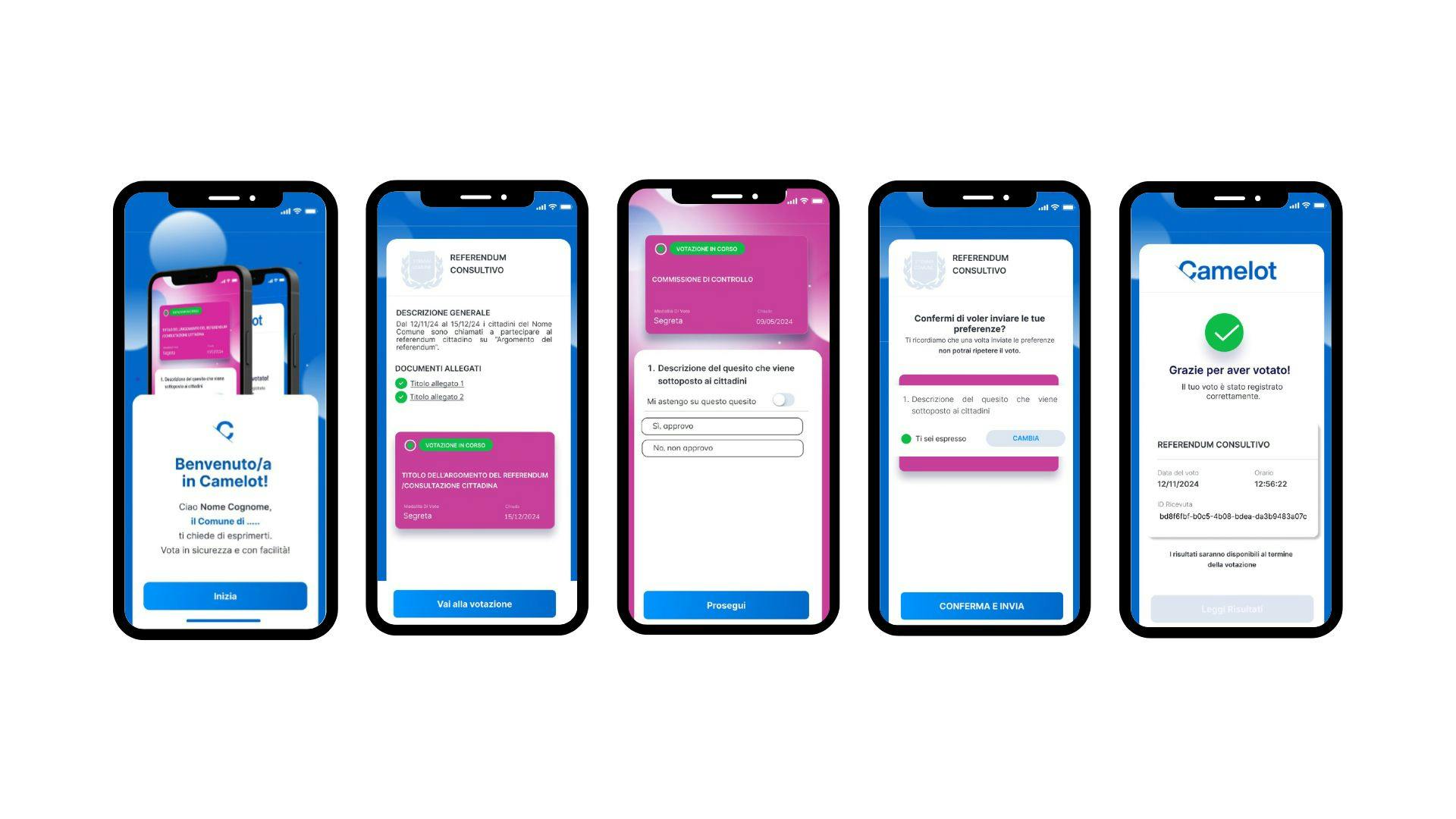 Camelot Voto per Comuni