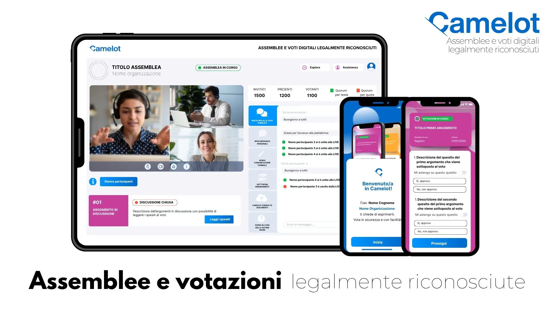 Camelot: Assemblee e votazioni legalmente riconosciute