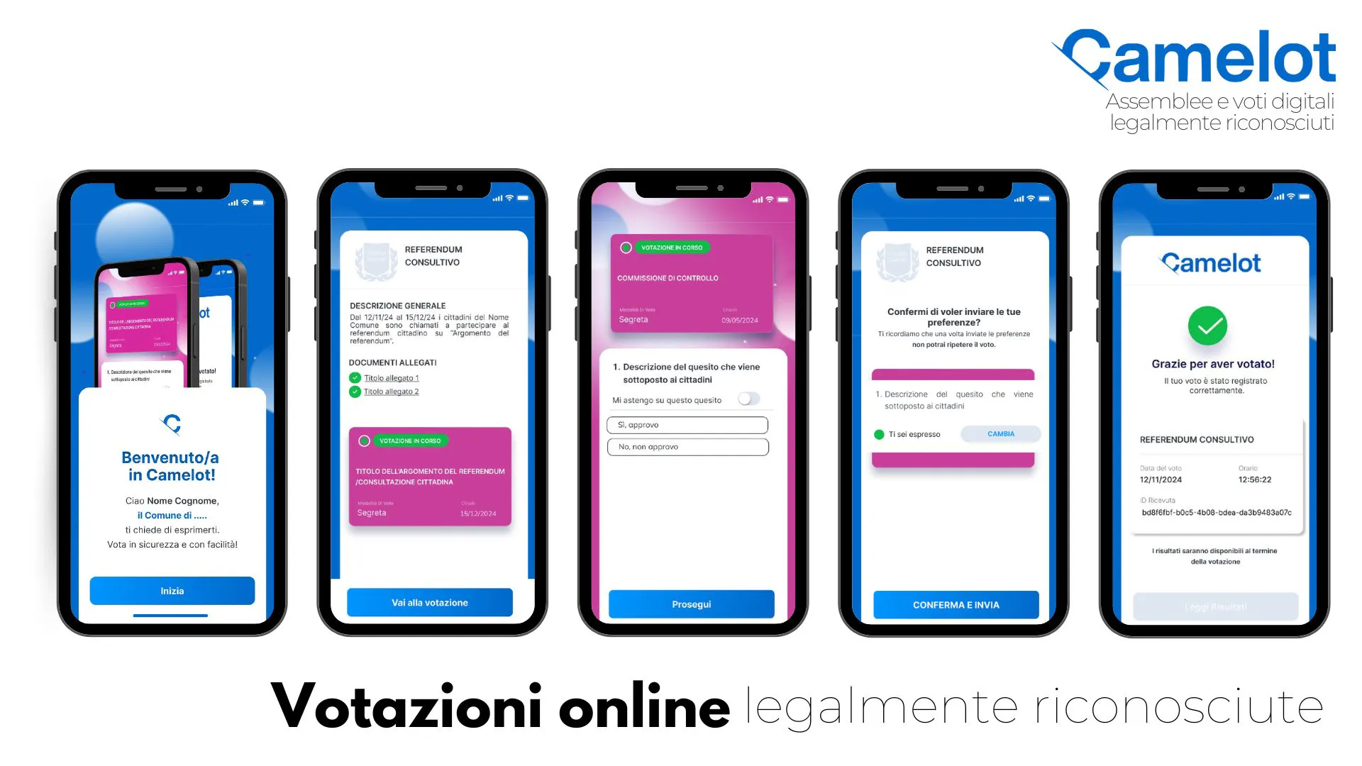 Votazioni online legalmente riconosciute per Comuni