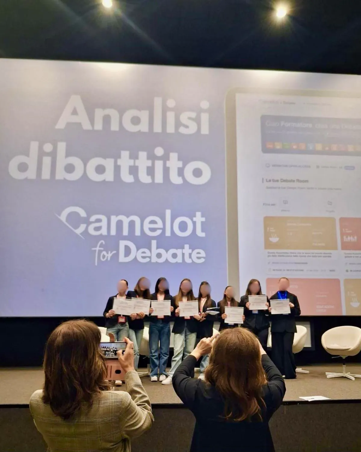 Dibattito tra film al Giffoni con Camelot for Debate